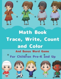 Bertrand.pt - Math Book, Trace, Write, Count And Color