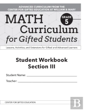 Math Curriculum For Gifted Students
