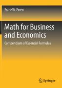 Math For Business And Economics