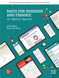 Bertrand.pt - Math For Business And Finance: An Algebraic Approach Ise