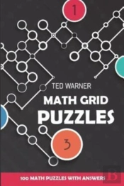 Math Grid Puzzles: Sign In Puzzles - 100