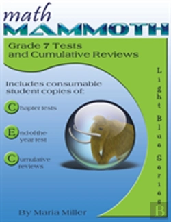 Bertrand.pt - Math Mammoth Grade 7 Tests And Cumulative Reviews