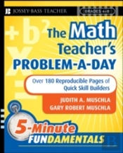 Math Teacher'S Problem-A-Day, Grades 4-8