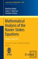 Mathematical Analysis Of The Navier-Stokes Equations