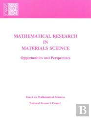 Mathematical Research In Materials Science