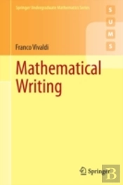 Mathematical Writing
