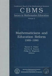 Mathematicians And Education Reform 1989-1990