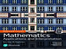 Mathematics Applications And Interpretation For The Ib Diploma Higher Level