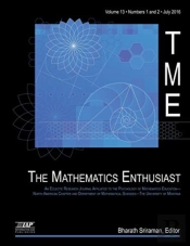 Mathematics Enthusiast Journal Vol 13 Issue 1 & 2