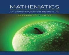 Mathematics For Elementary School Teachers