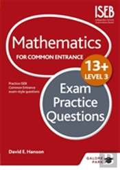 Mathematics Level 3 For Common Entrance At 13+ Exam Practice Questions
