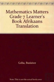 Mathematics Matters Grade 7 Learner'S Book Afrikaans Translation