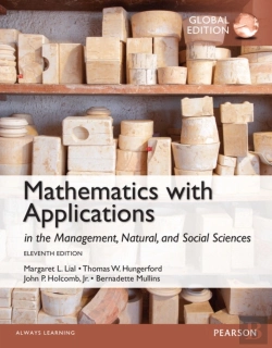 Bertrand.pt - Mathematics With Applications In The Management, Natural And Social Sciences Plus Pearson Mylab Mathematics With Pearson Etext, Global Edition