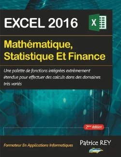 Bertrand.pt - Mathematique Statistique Et Finance 2eme Edition - Avec Excel 2016