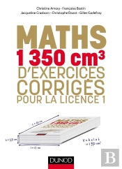 Mathematiques : 1428 Cm3 D'Exercices Corriges Pour La Licence - Licence 1