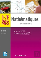 Mathematiques 1e Term Bac Pro Groupement C Eleve