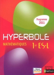 Mathematiques ; 1ere Es/L ; Manuel De L'Eleve (Edition 2011)