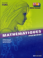 Mathématiques ; 1ère Stmg ; Manuel De L'Élève
