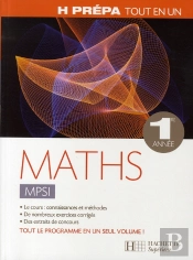 Mathematiques 1re Annee Mpsi Tout En Un