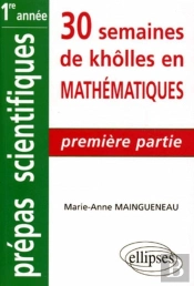 Mathématiques - 1re Partie