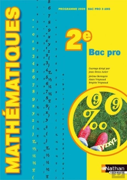 Bertrand.pt - Mathématiques ; 2nde Bac Pro ; Bac Pro En 3 Ans ; Livre De L'Élève (Édition 2009)