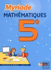 Mathematiques ; 5eme ; Manuel Grand Format (Edition 2010)
