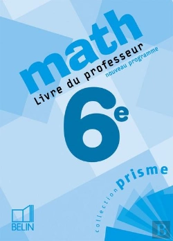 Bertrand.pt - Mathematiques ; 6eme ; Livre Du Professeur (Edition 2005)