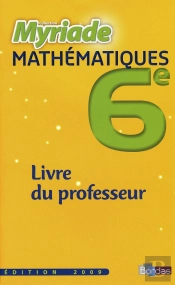 Mathematiques ; 6eme ; Livre Du Professeur (Edition 2009)