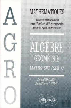 Bertrand.pt - Mathématiques Agro Cours Algèbre, Géométrie