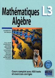 Mathématiques Algèbre ; L3 ; Cours Complet Avec 400 Tests Et Exercices Corrigés