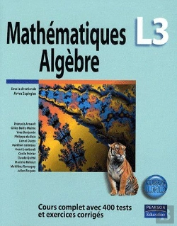 Bertrand.pt - Mathématiques Algèbre ; L3 ; Cours Complet Avec 400 Tests Et Exercices Corrigés