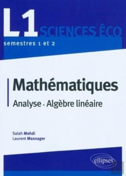 Bertrand.pt - Mathématiques ; Analyse Et Algèbre Linéaire ; 1ère Année De Licence Sciences Economiques