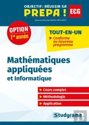 Mathématiques Appliquées - Informatique, 1re Année