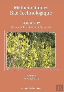 Bertrand.pt - Mathematiques Bac Technologique Stae Et Stpa ; 1e Et Terminale