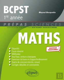 Bertrand.pt - Mathématiques Bcpst 1re Année - Programme 2021