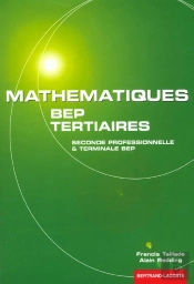 Mathematiques Bep Tertiaires 2e Et Terminale Bep