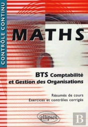 Mathématiques - Bts Comptabilité Et Gestion Des Organisations