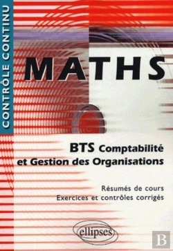 Bertrand.pt - Mathématiques - Bts Comptabilité Et Gestion Des Organisations
