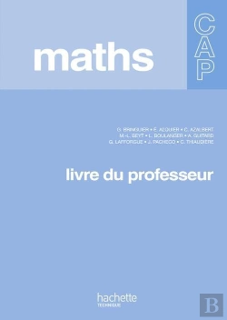 Bertrand.pt - Mathématiques ; Cap ; Livre Du Professeur (Édition 2010)