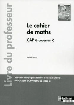 Bertrand.pt - Mathematiques - Cap Tertiaire - Groupement C - Professeur - 2018