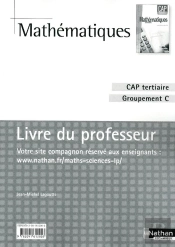 Mathematiques  Cap  Tertiaire  -  Pochette  (Groupement C) -  Professeur  -  2010