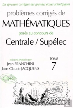 Bertrand.pt - Mathématiques Centrale/Supélec 2000-2001 - Tome 7