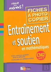 Mathematiques ; Cm2 ; Fichier Photocopiable, Entrainement Et Soutien (Edition 2008)