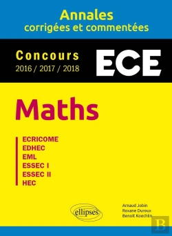 Bertrand.pt - Mathématiques ; Concours ; Ece (Édition 2018)