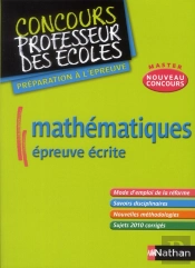 Mathematiques (Concours Professeur Des Ecoles) 2011