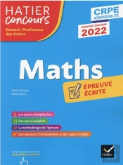 Mathematiques - Crpe 2022 - Epreuve Ecrite D'Admissibilite