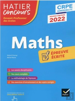 Bertrand.pt - Mathematiques - Crpe 2022 - Epreuve Ecrite D'Admissibilite