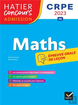 Bertrand.pt - Mathematiques - Crpe 2023-2024 - Epreuve Orale D'Admission