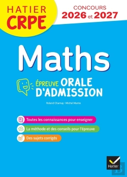 Bertrand.pt - Mathématiques ; Crpe ; Épreuve Orale De Leçon, Admission (Édition 2026/2027)