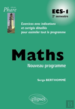 Bertrand.pt - Mathématiques Ecs-1 ; 2e Semestre